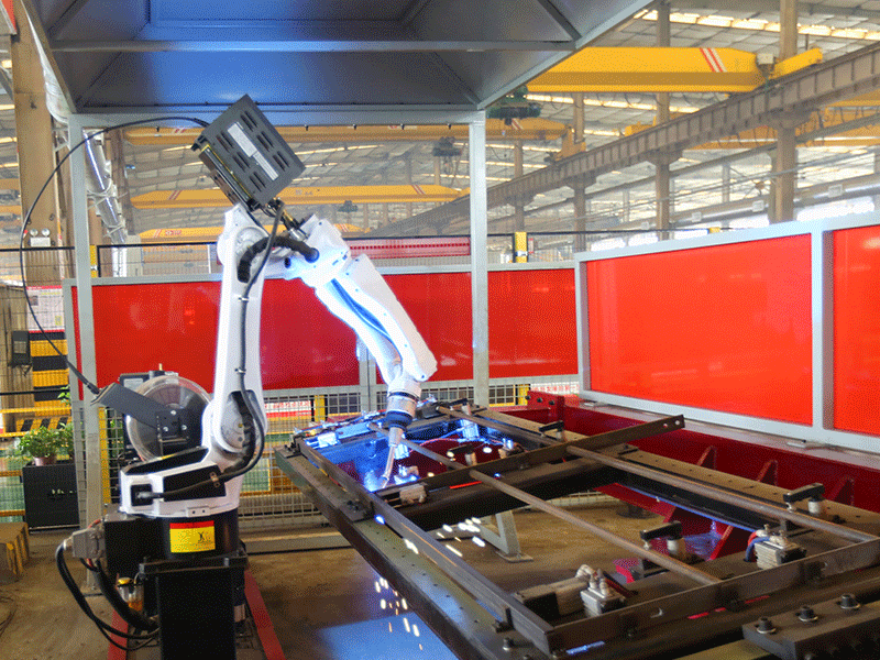 栏杆焊接机器人